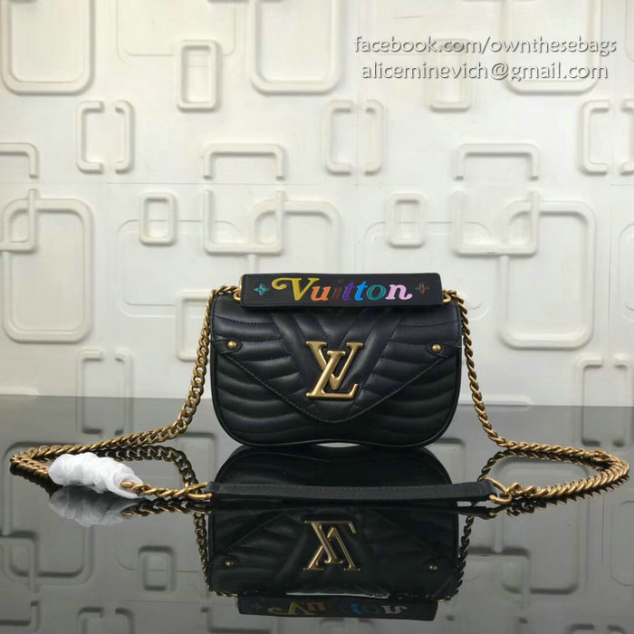 Louis Vuitton New Wave Chain Bag PM Noir M51683