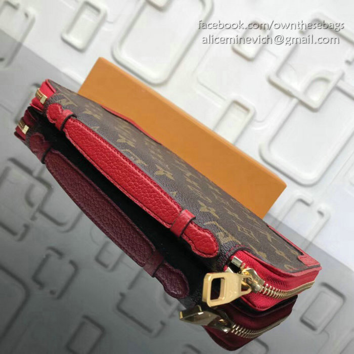 Louis Vuitton Monogram Canvas Daily Organise Red M60699