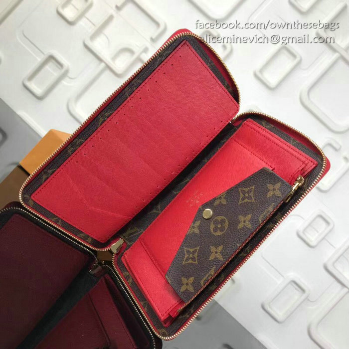 Louis Vuitton Monogram Canvas Daily Organise Red M60699