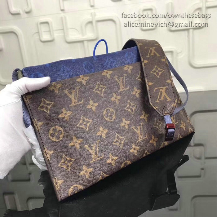 Louis Vuitton Monogram Canvas Small Pouch Brown M43854