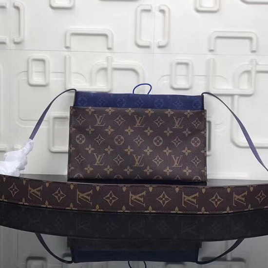 Louis Vuitton Monogram Canvas Small Pouch Brown M43854