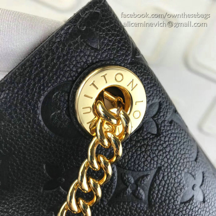 Louis Vuitton Monogram Empreinte Surene MM Noir M43758