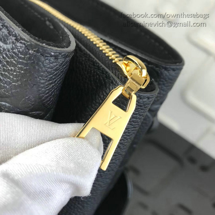 Louis Vuitton Monogram Empreinte Surene MM Noir M43758