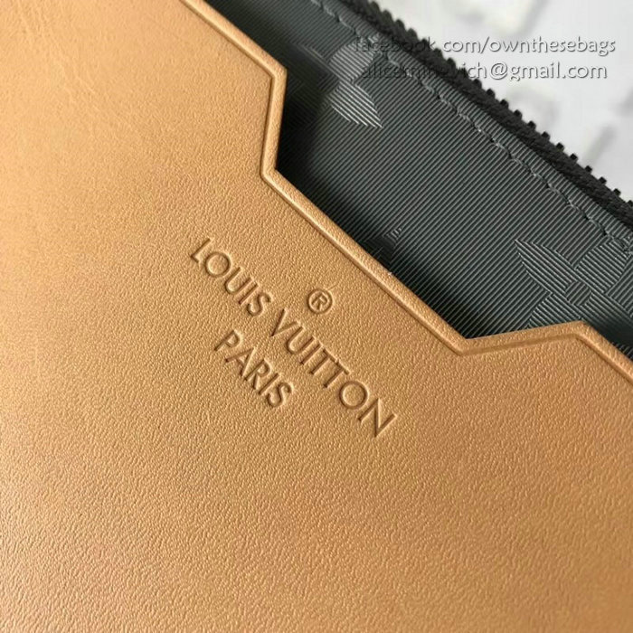 Louis Vuitton Monogram Titanium Canvas Cosmos Wallet M63237