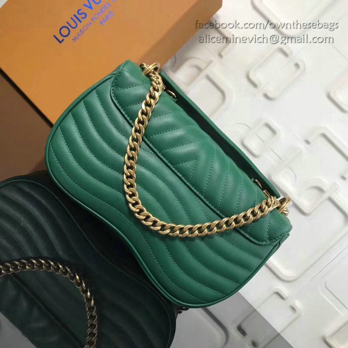 Louis Vuitton New Wave Chain Bag MM Green M51498