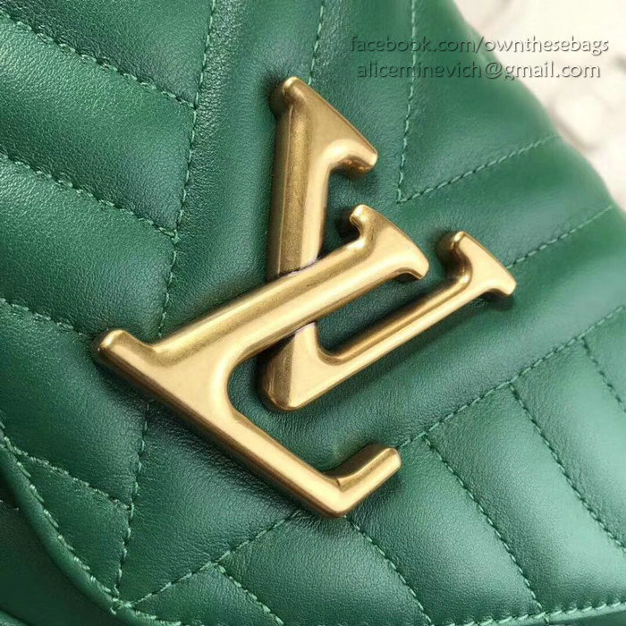 Louis Vuitton New Wave Chain Bag MM Green M51498