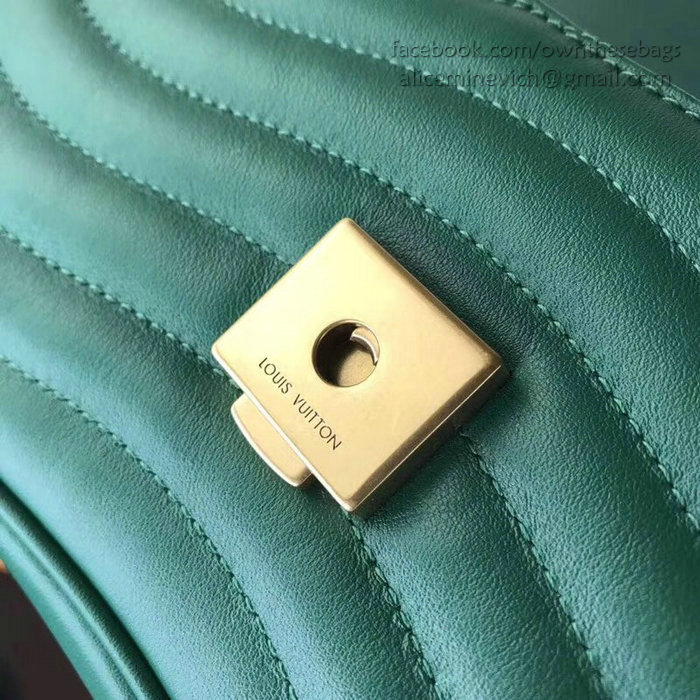 Louis Vuitton New Wave Chain Bag MM Green M51498