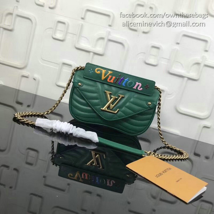 Louis Vuitton New Wave Chain Bag PM Green M51683