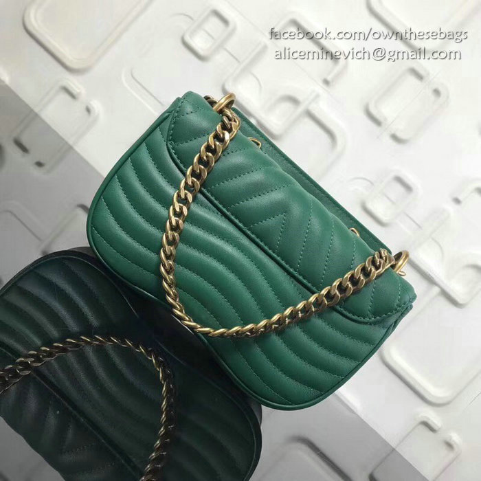 Louis Vuitton New Wave Chain Bag PM Green M51683