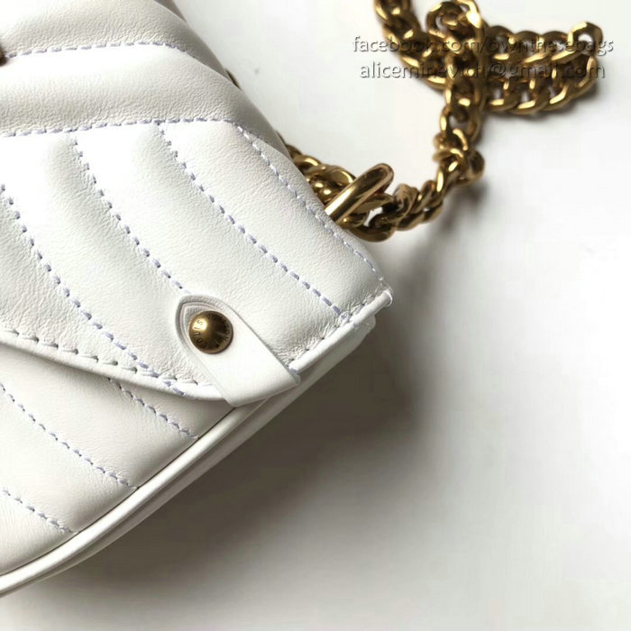 Louis Vuitton New Wave Chain Bag PM White M51683