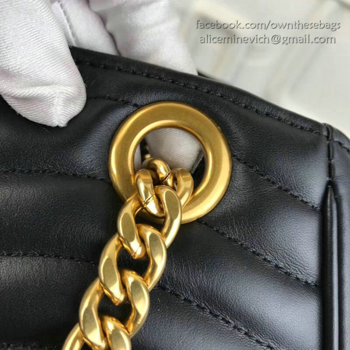 Louis Vuitton New Wave Chain Tote Noir M51496