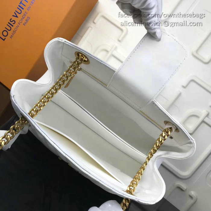 Louis Vuitton New Wave Chain Tote White M51496