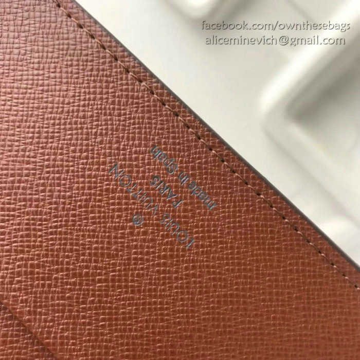 Louis Vuitton Portefeiulle Ansoritto Wallet Brown M66701