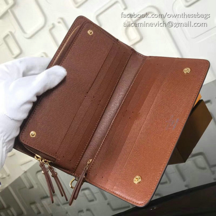 Louis Vuitton Portefeiulle Ansoritto Wallet Brown M66701