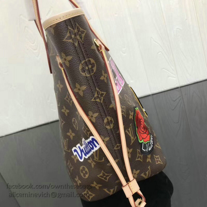 Louis Vuitton Monogram Canvas Neverfull MM M43988