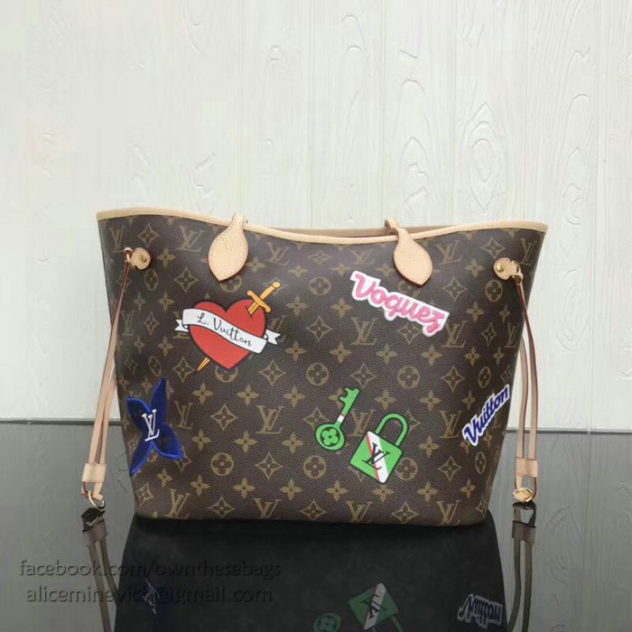 Louis Vuitton Monogram Canvas Neverfull MM M43988