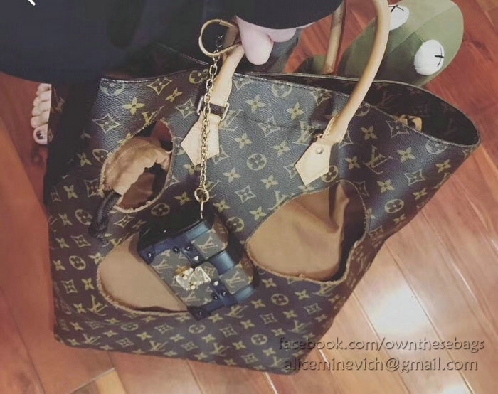 Louis Vuitton Monogram Canvas Tote Bag M40011