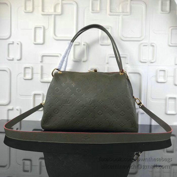 Louis Vuitton Monogram Empreinte Ponthieu PM Green M43719