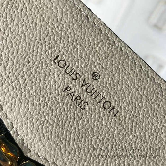 Louis Vuitton Monogram Empreinte Sully PM Noir Creme M54196