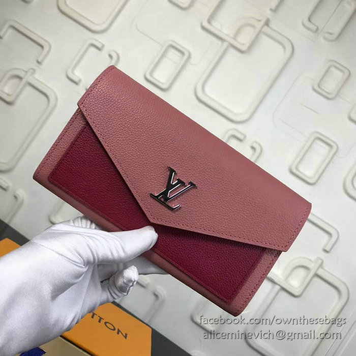 Louis Vuitton Mylockme Wallet Rose M62987