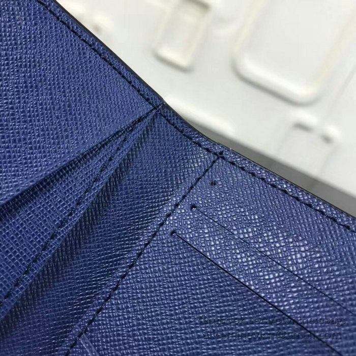 Louis Vuitton Pocket Organizer Blue M30551