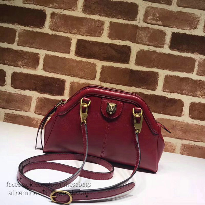 Gucci RE(BELLE) Small Shoulder Bag Red 524620