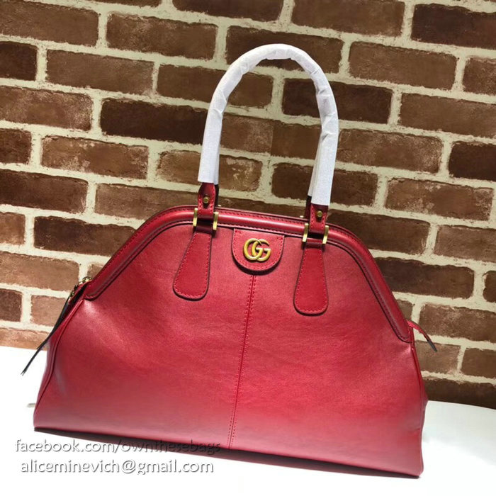 Gucci Re(Belle) Large Top Handle Bag Red 515937