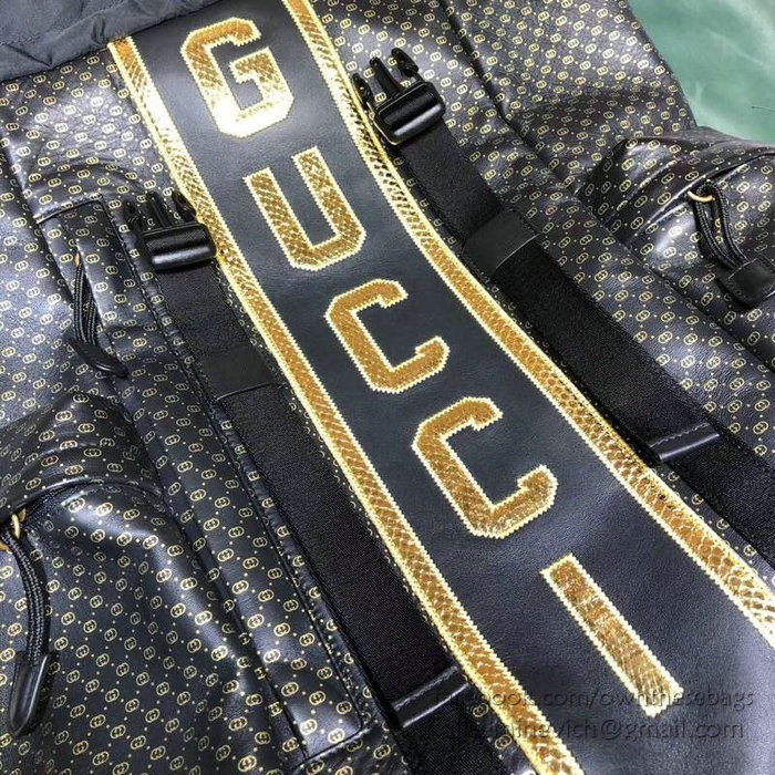 Gucci-Dapper Dan backpack Black 536413