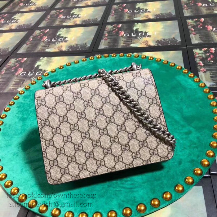 Gucci Dionysus GG Supreme Mini Bag Beige 421970