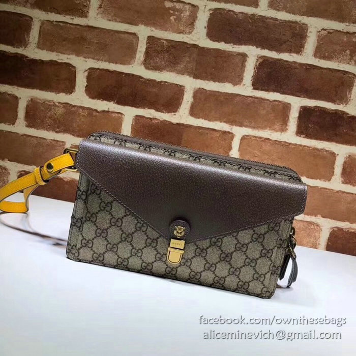 Gucci GG Supreme Clutch Bag 523548