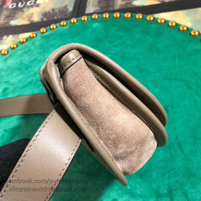 Gucci Leather Belt Bag Beige 384820