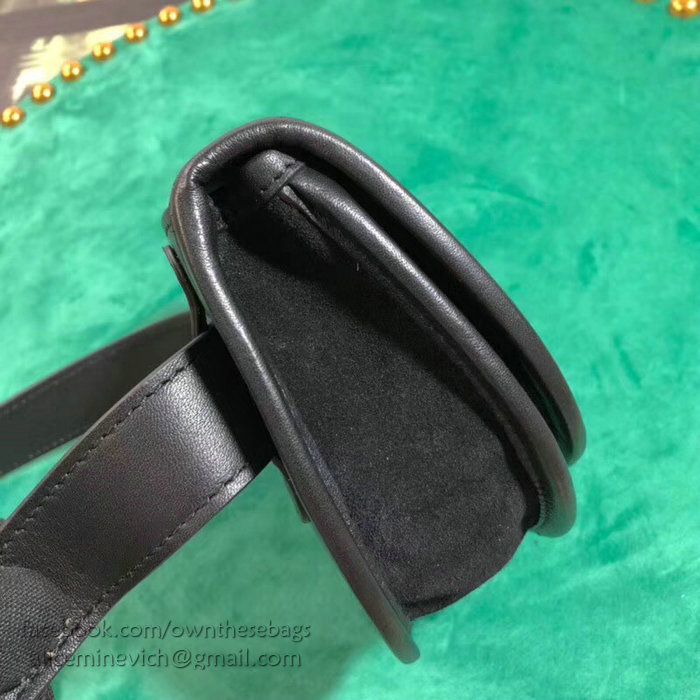 Gucci Leather Belt Bag Black 384820