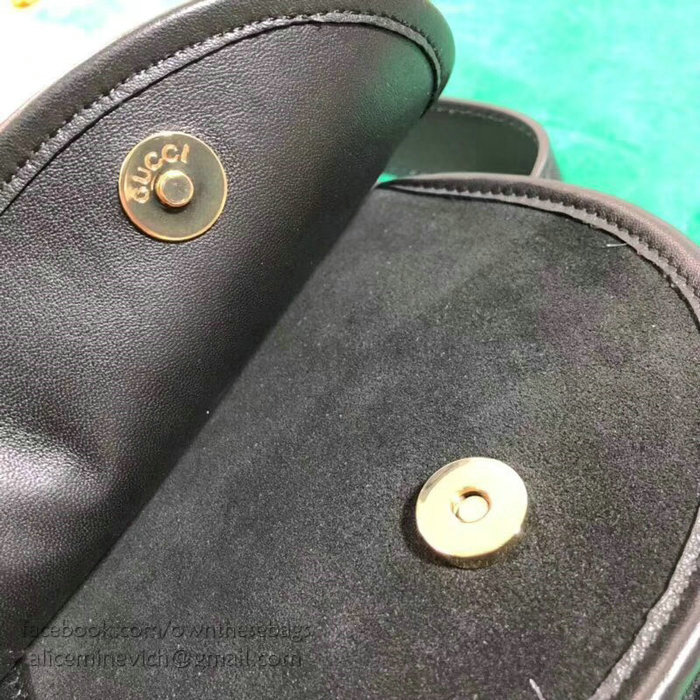 Gucci Leather Belt Bag Black 384820