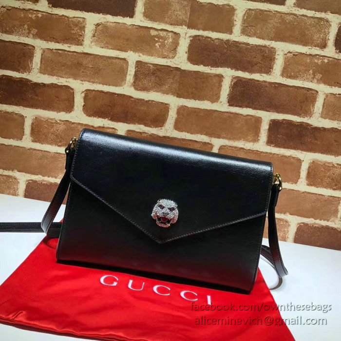 Gucci Medium Shoulder Bag Black 527857