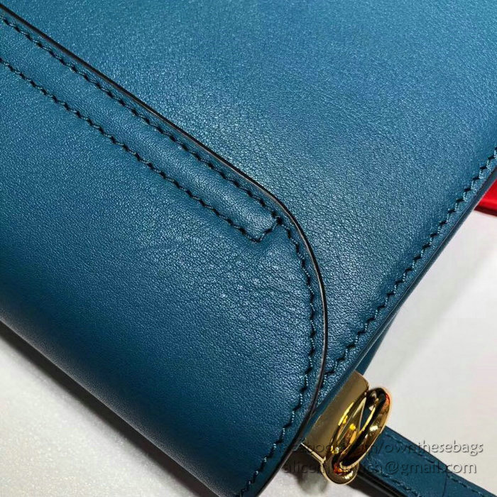 Gucci Medium Shoulder Bag Blue 527857