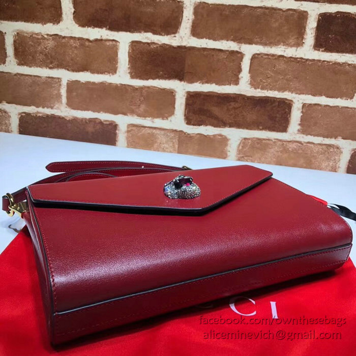 Gucci Medium Shoulder Bag Burgundy c