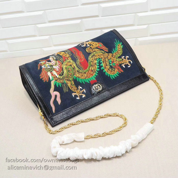 Gucci Ophidia Embroidered Medium Shoulder Bag 503876