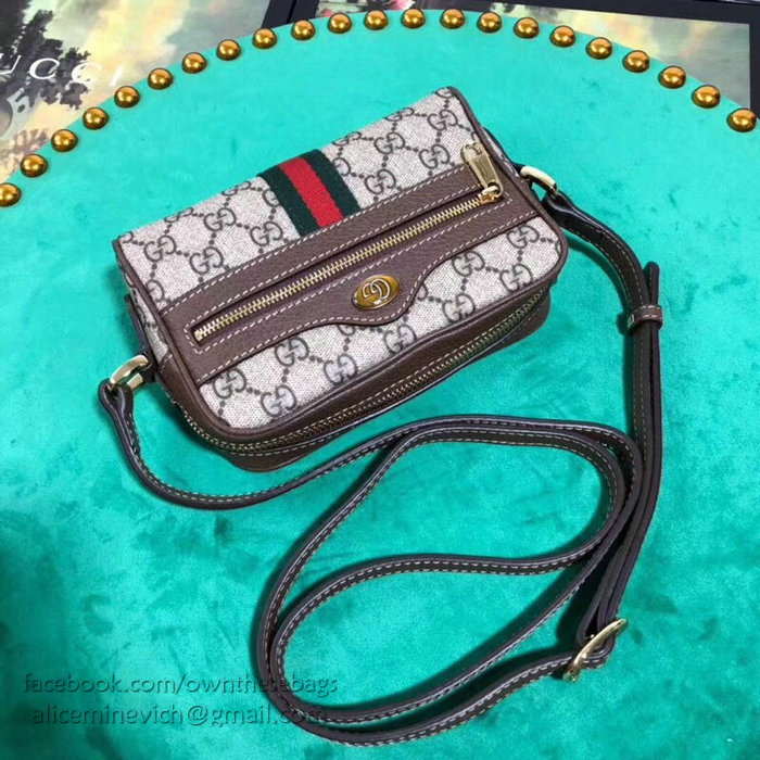 Gucci Ophidia GG Supreme Mini Shoulder Bag 517350