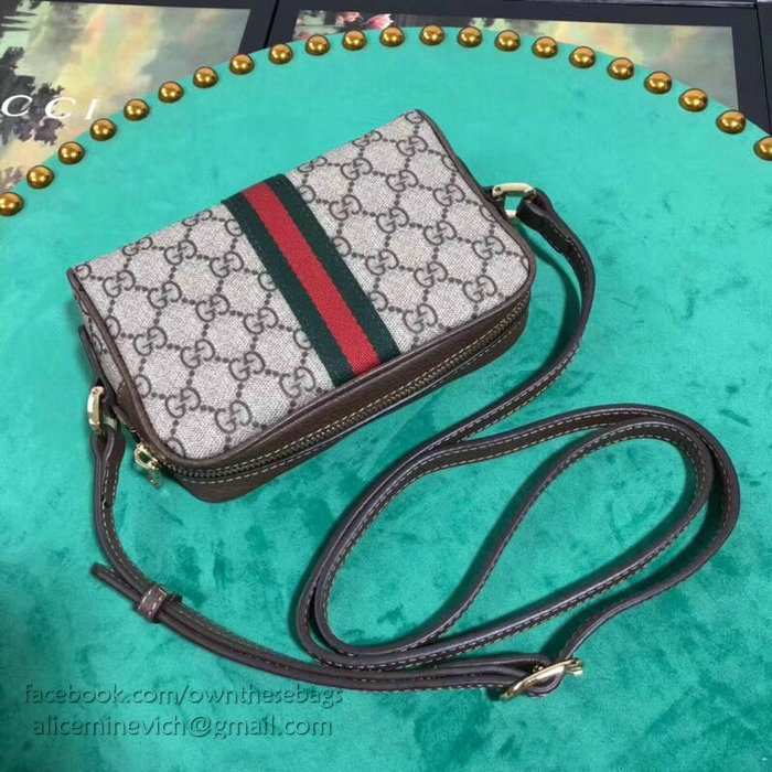 Gucci Ophidia GG Supreme Mini Shoulder Bag 517350