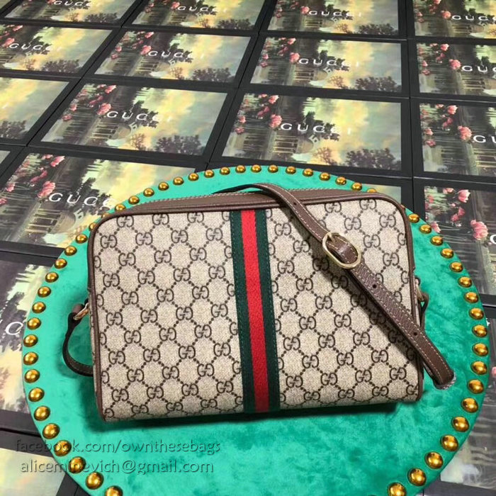 Gucci Ophidia GG Supreme Small Shoulder Bag 517080