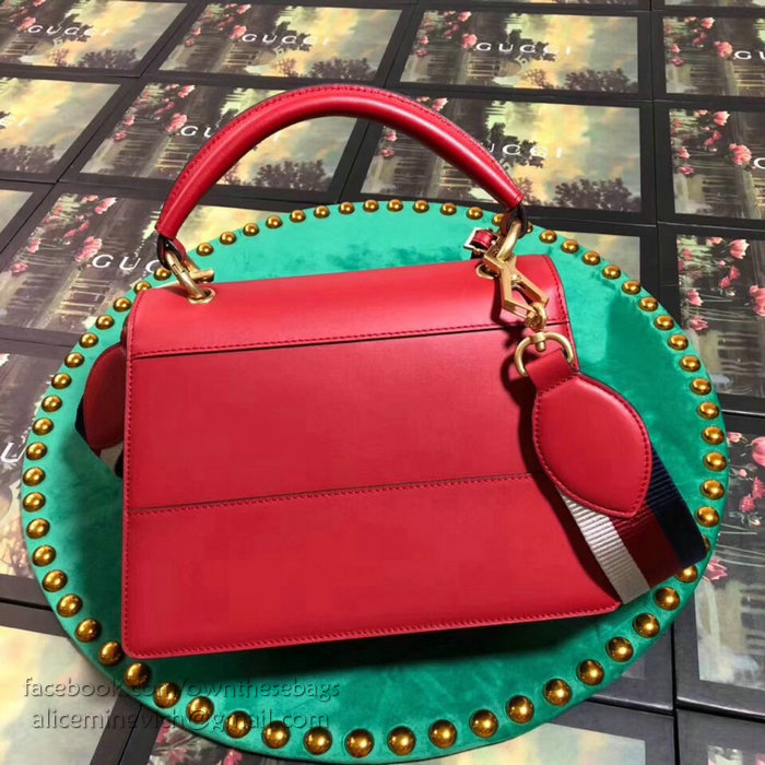 Gucci Queen Margaret Small Top Handle Bag Red 476541