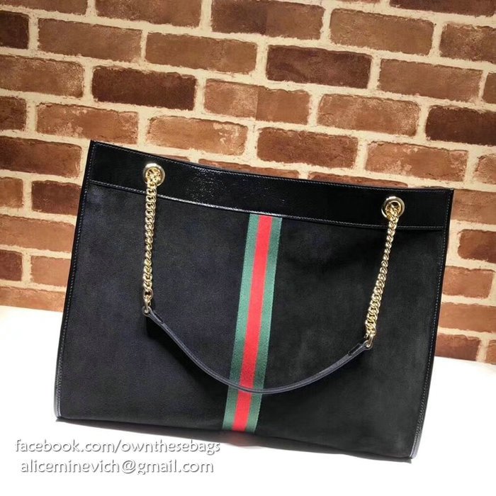 Gucci Rajah Large Tote Black 537219