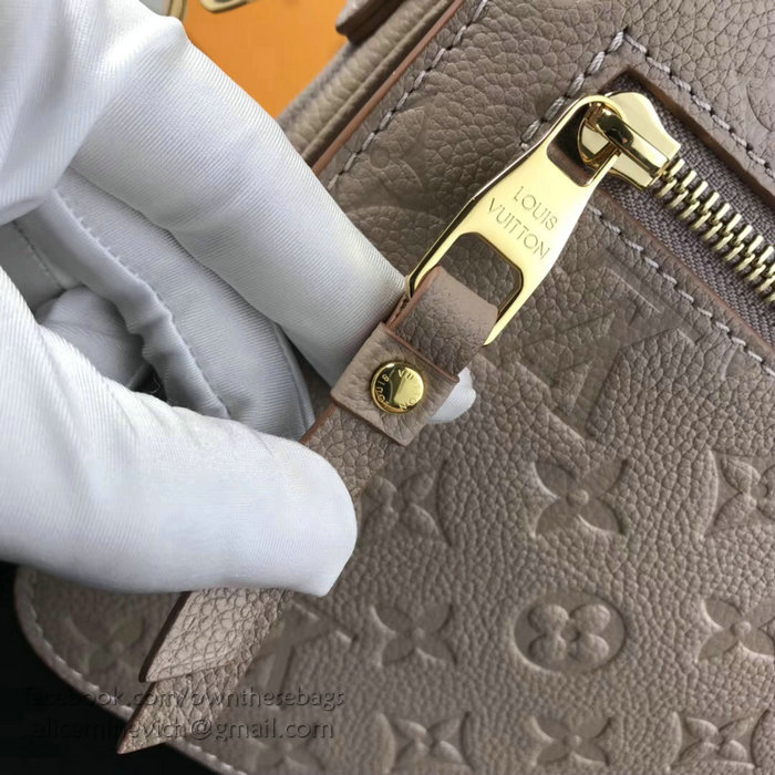 Louis Vuitton Monogram Empreinte Pochette Metis Grey M43942