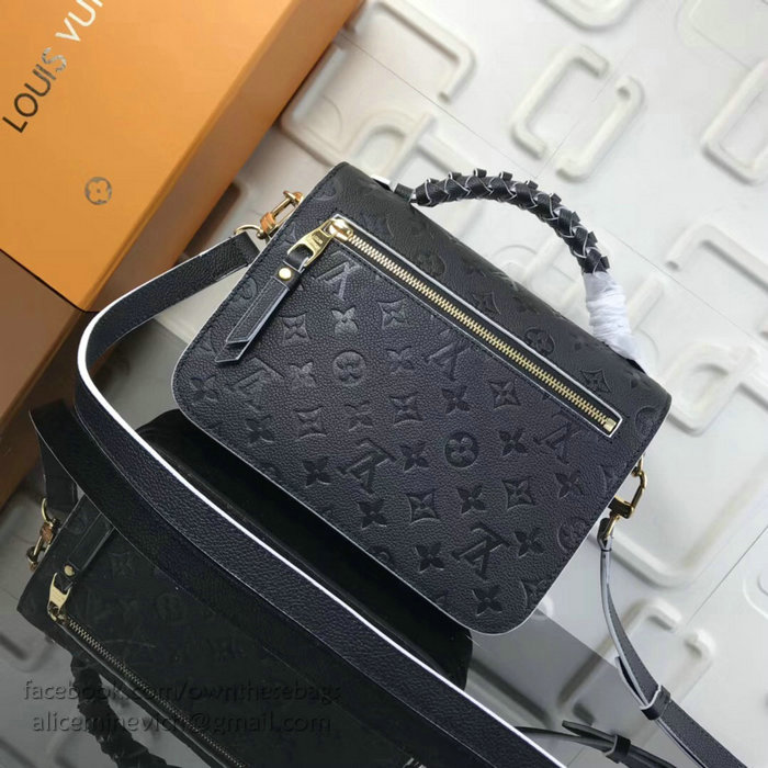 Louis Vuitton Monogram Empreinte Pochette Metis Noir M43942