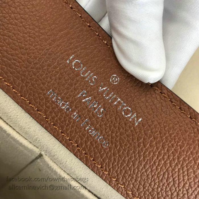 Louis Vuitton Soft Calfskin Lockme Ever Caramel Creme Noir M51395