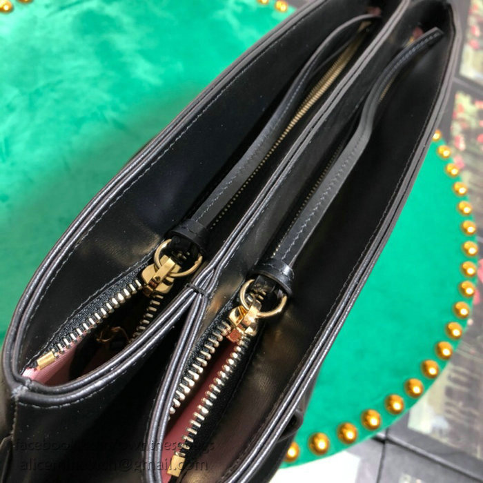 Gucci Arli Large Top Handle Bag Black 550130