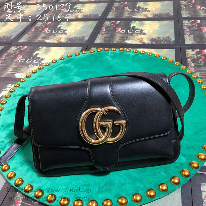 Gucci Arli Small Shoulder Bag Black 550129