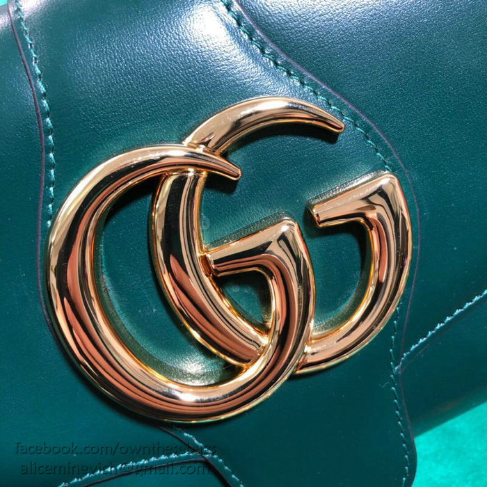 Gucci Arli Small Shoulder Bag Green 550129