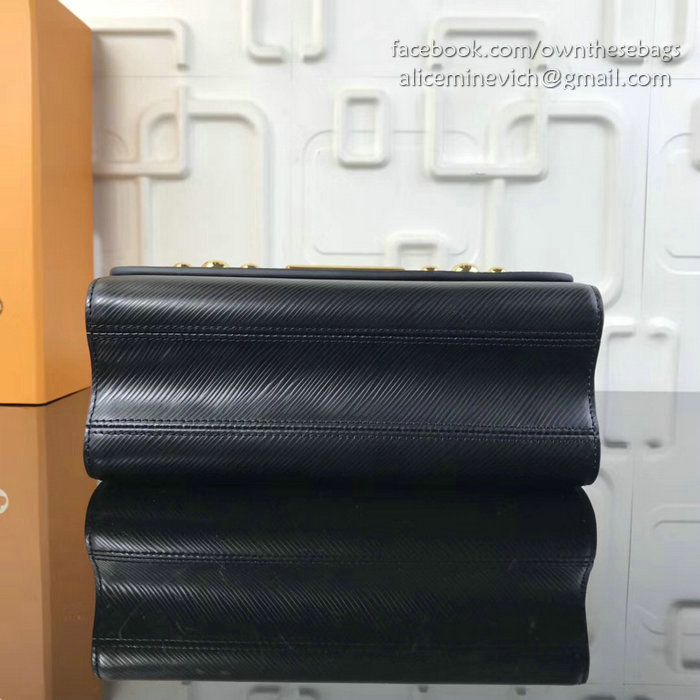 Louis Vuitton Epi Leather Twist MM Black M52730