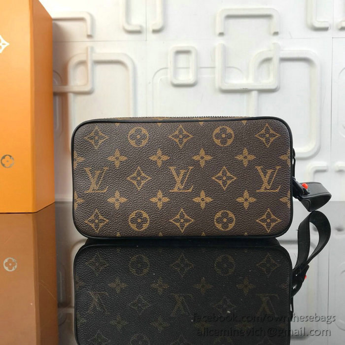 Louis Vuitton Monogram Canvas Clutch M44458